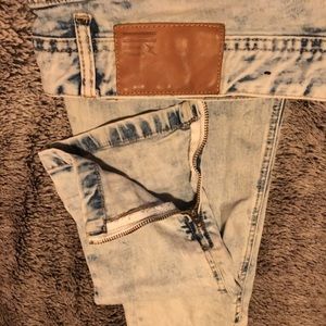 Hyper Denim Acid Washed Distressed jeans